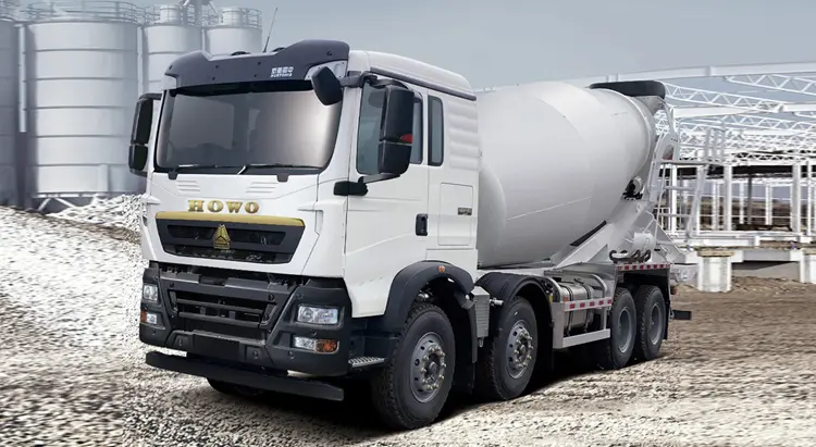Sinotruk Howo TX 8×4 Concrete Mixer Truck