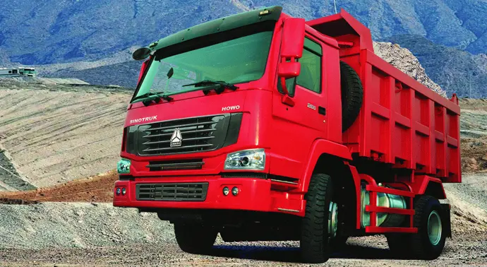 Howo 4X2 Dump Truck