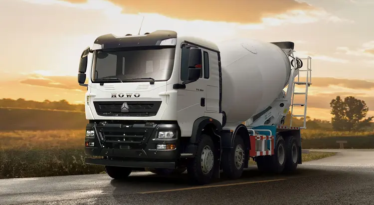 Sinotruk Howo 380hp Concrete Mixer Truck
