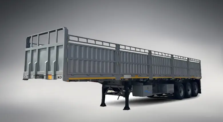 Sinotruk 3 Axle Side Wall Semi Trailer