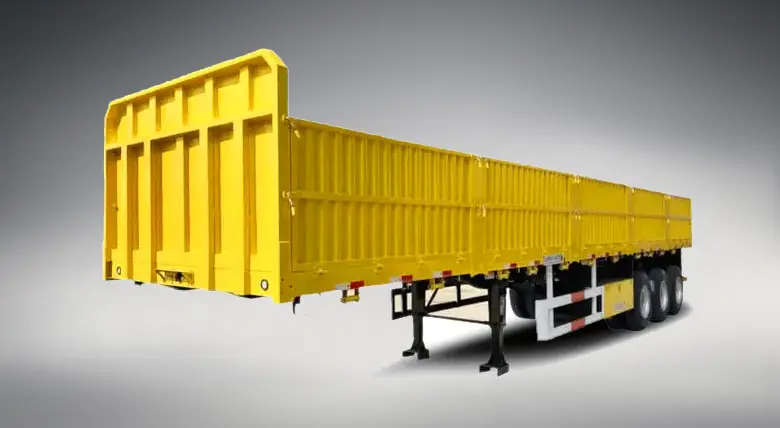 Sinotruk Howo Cargo Side Wall Semi Trailer