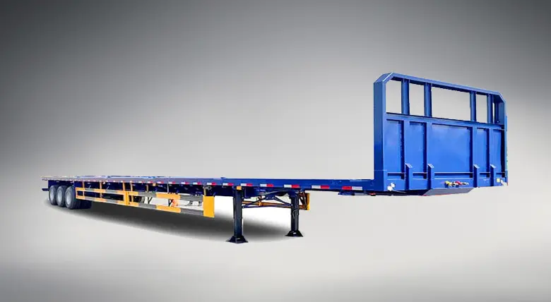 Sinotruk Howo Flatbed 60 Tons Semi Trailer