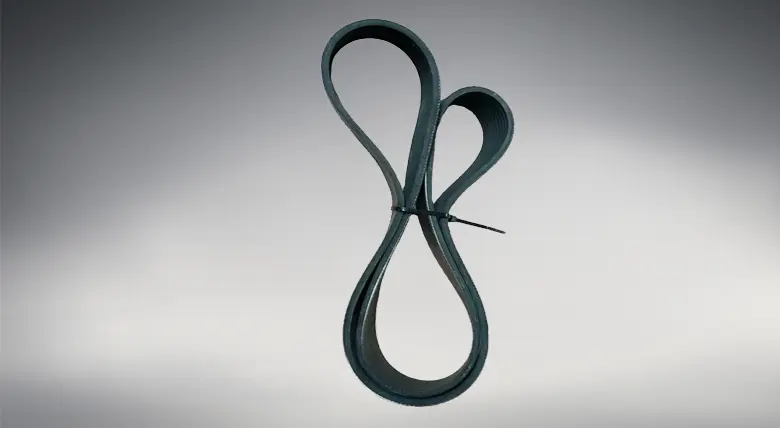 Sinotruk Howo Truck Engine Belt 612600062499 10pk1334 Spare Parts